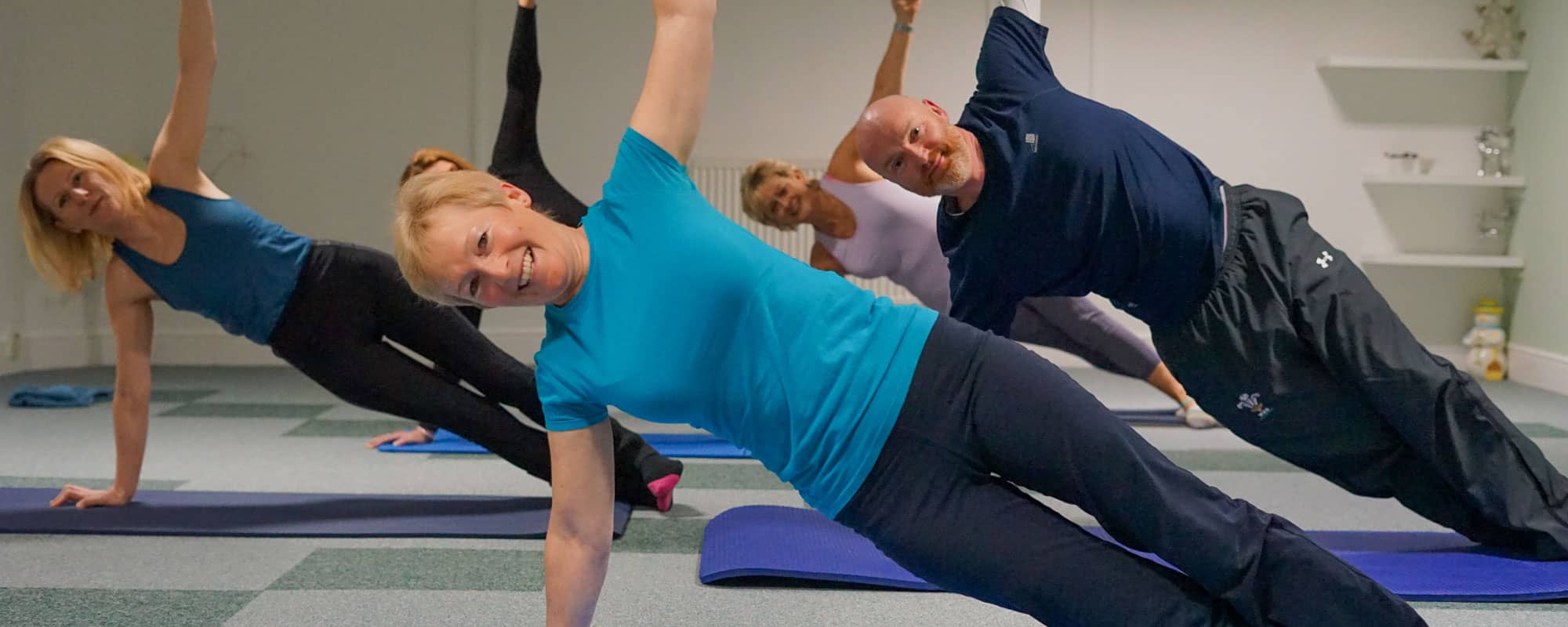 Pilates class in Wrexham studio