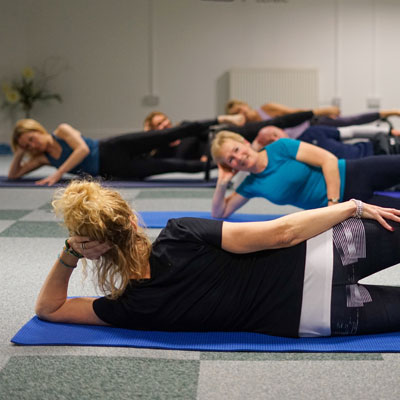 Pilates class at Wrexham studio