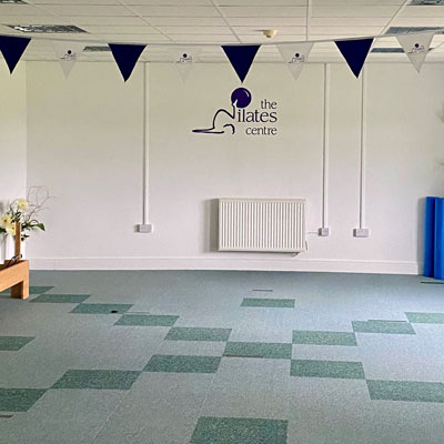 Interior of pilates studio in Wrexham