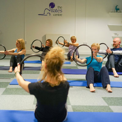 Pilates studio class