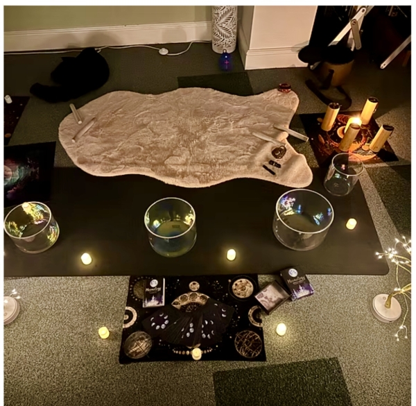 FULL MOON SOUND BATH. MONDAY 1ST JUNE . 8PM- 915PM