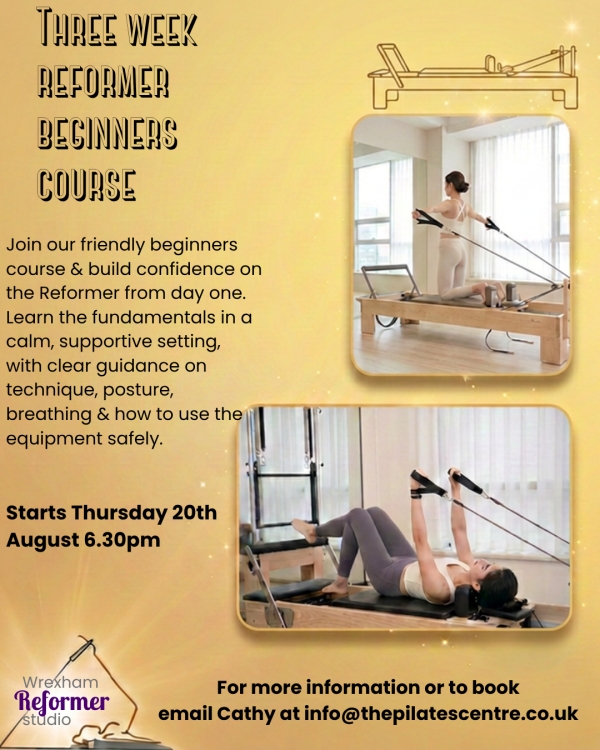 Three Week Reformer Beginners Course